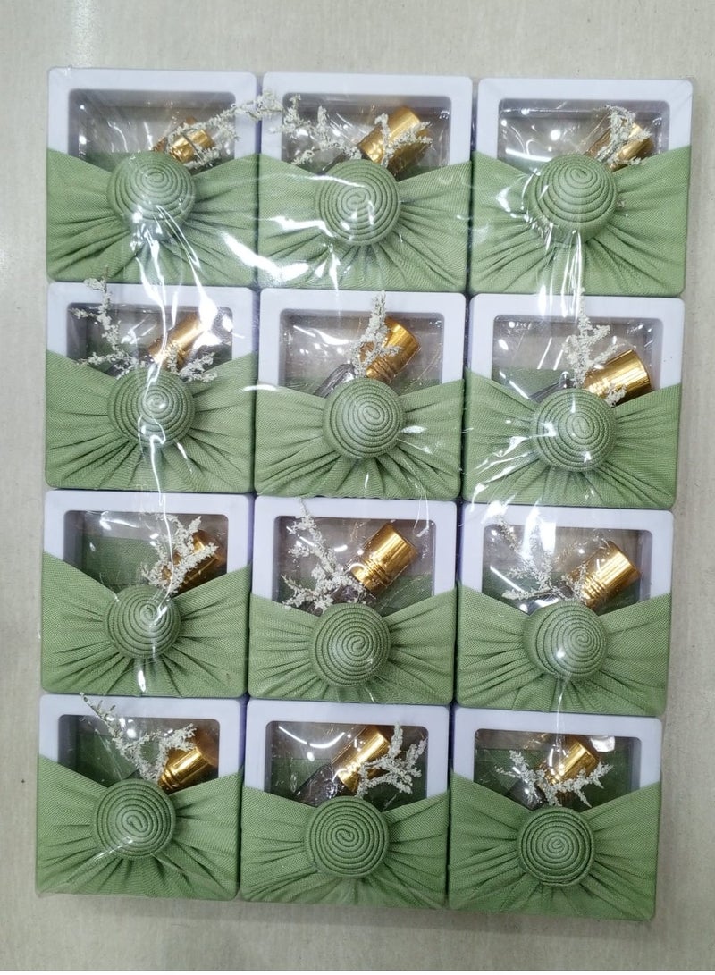 برايدس توزيعات تخرج يحتوي على 12 قطعة مكونة من مسك + كسرة عود - Image 1