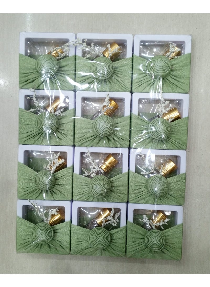 برايدس توزيعات تخرج يحتوي على 12 قطعة مكونة من مسك + كسرة عود - Image 2