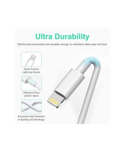 ION 1M USB-C to Lightning Cable for iPhone 14 Pro Max 13 12 11 X XS XR 8 Plus Airpods Support Power Delivery and Data Transfer  - Image 4