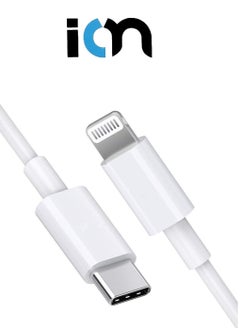 ION 1M USB-C to Lightning Cable for iPhone 14 Pro Max 13 12 11 X XS XR 8 Plus Airpods Support Power Delivery and Data Transfer  - Image 2