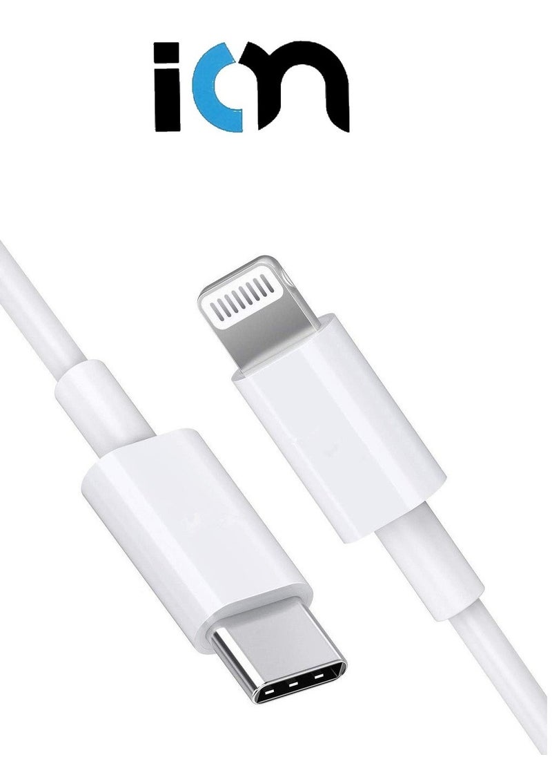 أيون محول كيبل USB C إلى لايتنينج بطول 1 متر  لاجهزة ايفون 14 برو ماكس 13 12 11 X XS XR 8 بلس ايربودز يدعم توصيل الطاقة ونقل البيانات  - Image 2