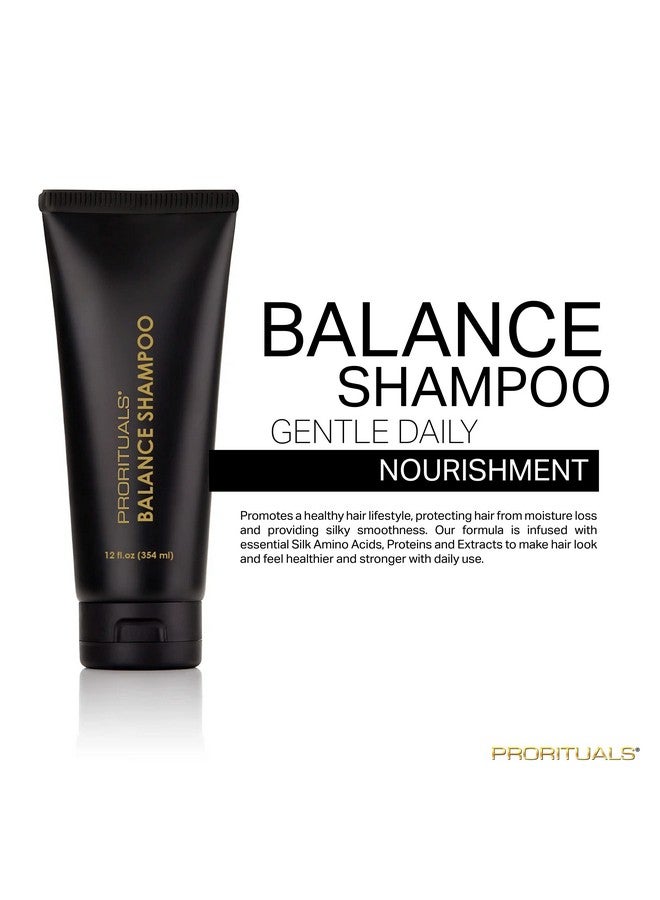 Prorituals Balance Shampoo For Hair Shampoo For Hair Growth & Antihair Loss Daly Use Hydrating & Nourishing Shampoo For Women And Men 12 Oz - Image 4