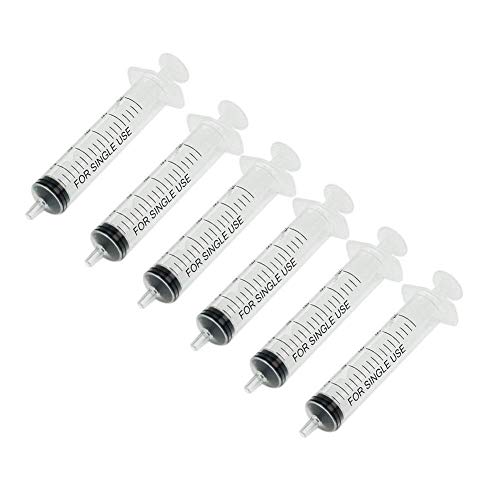 advancedestore Ink Syringes 10ML Adding Tools with Needle for Cartridge CISS Fitting Pack of 5pcs - Image 1