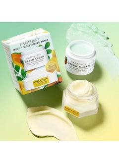 FARMACY Melt + Moisturize Minis Duo Green Clean Makeup Remover Cleansing Balm & Honey Halo Ceramide Face Moisturizer The Perfect Makeup Removing & Moisturizing Skincare Routine  - Image 4