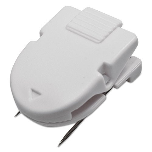 ADVANTUS Panel Wall Clip for Fabric Panels, Standard Size, 40-Sheet Capacity, Pack of 4, White (75300) - Image 5