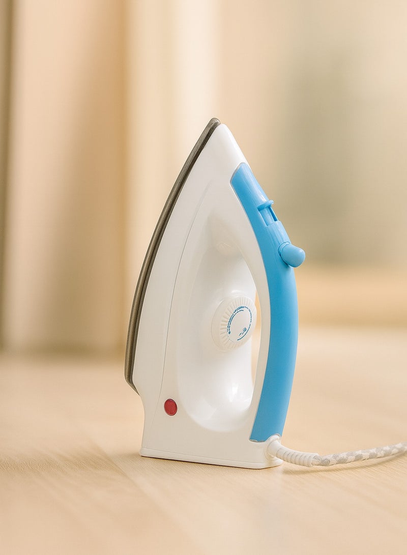 Panvil Steam Iron for Clothes – Compact Travel Iron with Rapid Heat-Up, Non-Stick PTFE Flat Plate, EU Plug, 220V–240V – Lightweight Handheld Iron for Home, Office & Travel - Image 3