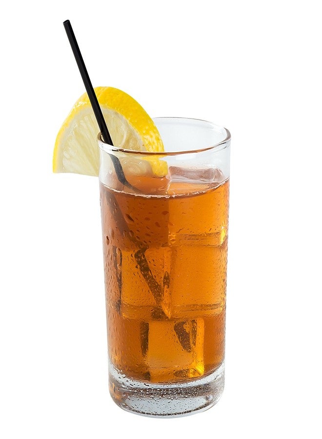 AmerCare 5 Inch Black Sip Straw/Stirrer, Case of 10,000 - Image 2