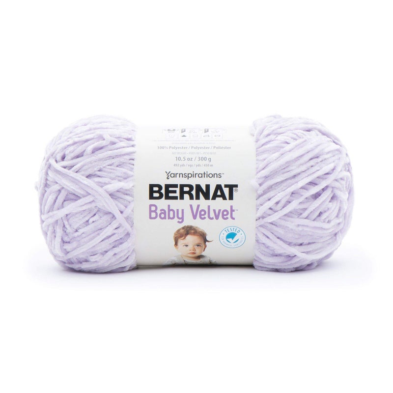 Bernat Baby Velvet Yarn, Lilac Blooms - Image 1