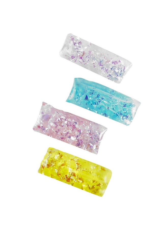 Super Z Outlet 4 Pack Water Snake Jelly Wigglers Wiggle Sensory Toys Bright Colors Party Favor Prizes  - Image 1