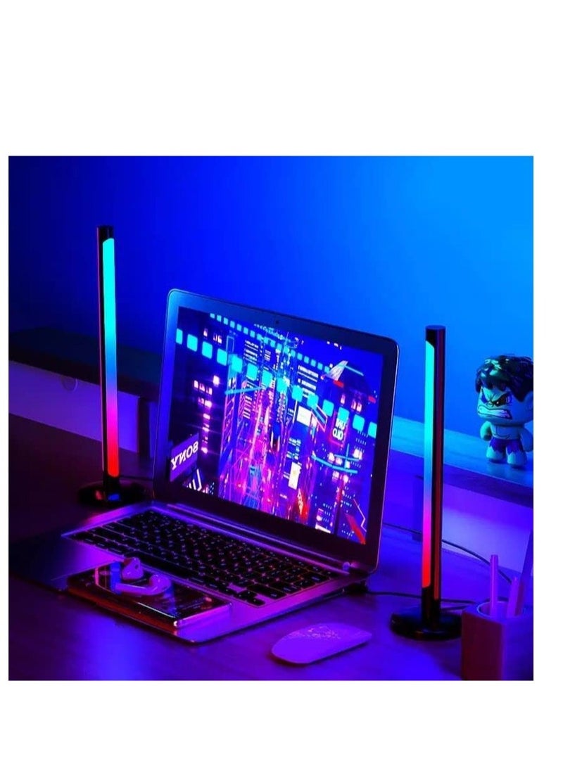 ELTRAZONE Smart RGB LED Light Bars, Ambient Lighting, Bluetooth Monitor Flow Light Bars with APP Control, Color Gaming Light Bar for TV/Room Decoration/Movie/PC.  - Image 2