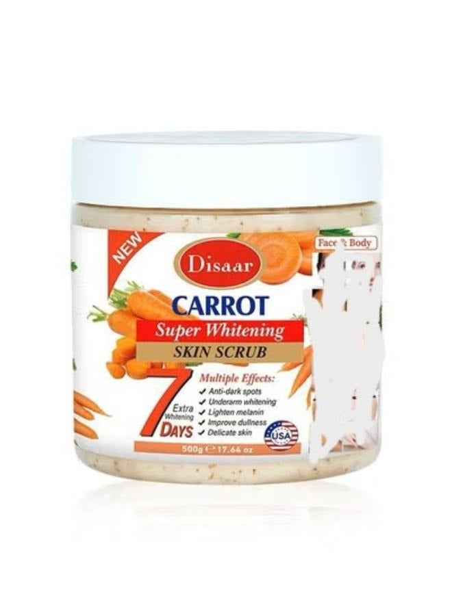 ديسار مقشر الجزر لتبييض البشرة 500 جرام