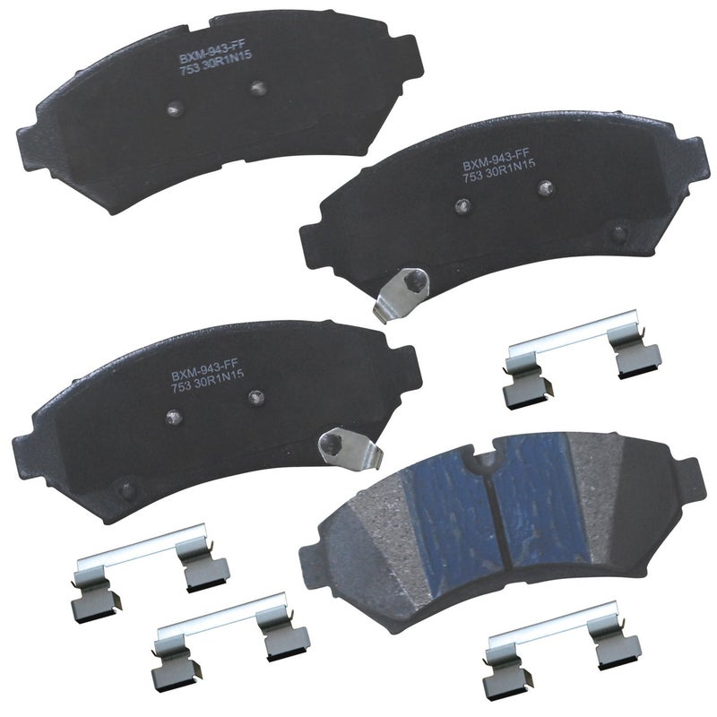 Bendix Premium SBM753 Semi-Metallic Front Brake Pads for Cadillac Seville 2002-1998 - Image 2