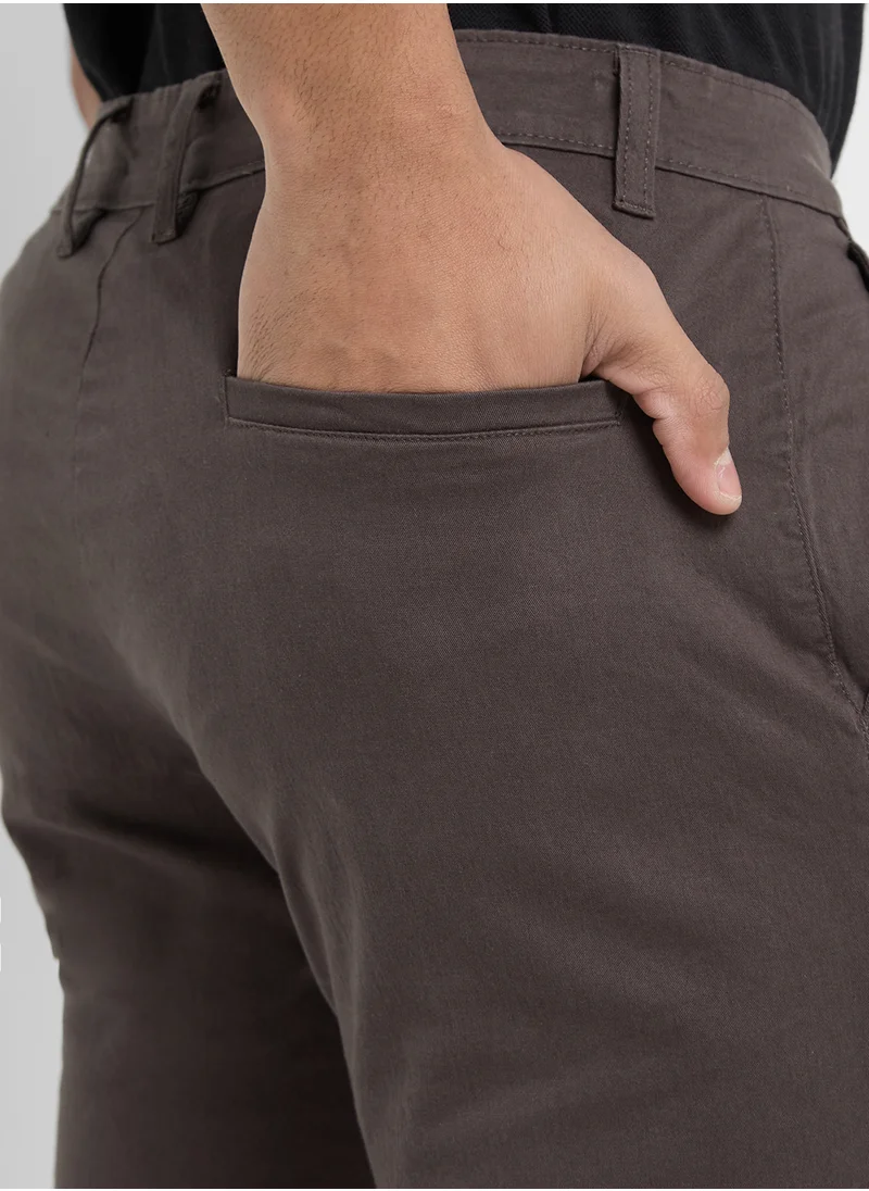 Robert Wood Straight Fit Chino Pants