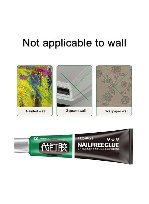 Pamidhar Pamidhar NailFree Sealant Glue Multifunction Adhesive Multifunctional Strong Glue for Wood Ceramic Metal Glass and AllPurpose HeavyDuty Adhesive Multicolor Pack of 1  - Image 4