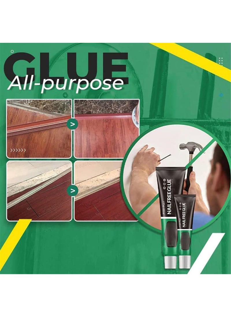 Pamidhar Pamidhar NailFree Sealant Glue Multifunction Adhesive Multifunctional Strong Glue for Wood Ceramic Metal Glass and AllPurpose HeavyDuty Adhesive Multicolor Pack of 1  - Image 3