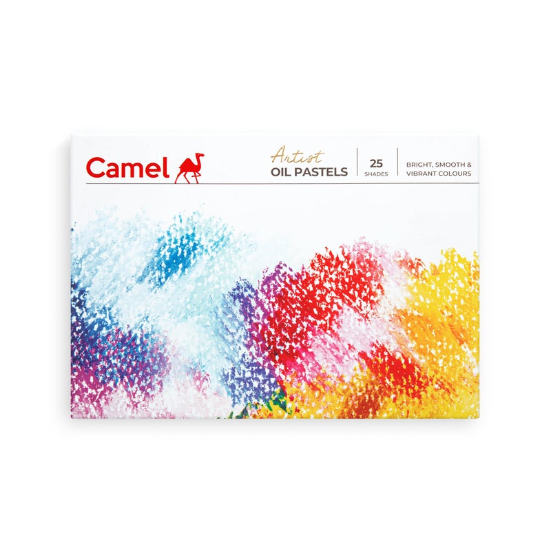 Camlin Camel Camlin Kokuyo Artist Oil Pastels 25 Shades (Multicolor) - Image 5