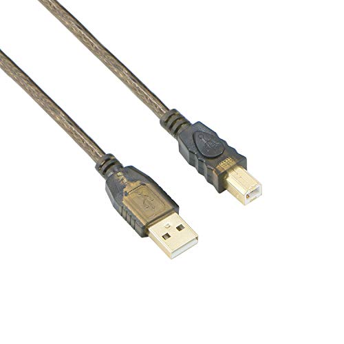 PASOW USB 2.0 Cable A Male to B Male Cable for Printer Scanner (50 Feet) - Image 2