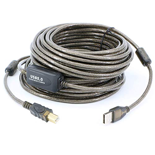 PASOW USB 2.0 Cable A Male to B Male Cable for Printer Scanner (50 Feet) - Image 5