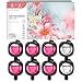 DRIVEJOY Car Air Freshener Vent Clips 8PK 6 Peach 2 New Car Scent Fresheners for Men Women Up to 240 Days Long Lasting Air Freshener Odor Eliminator - Image 2
