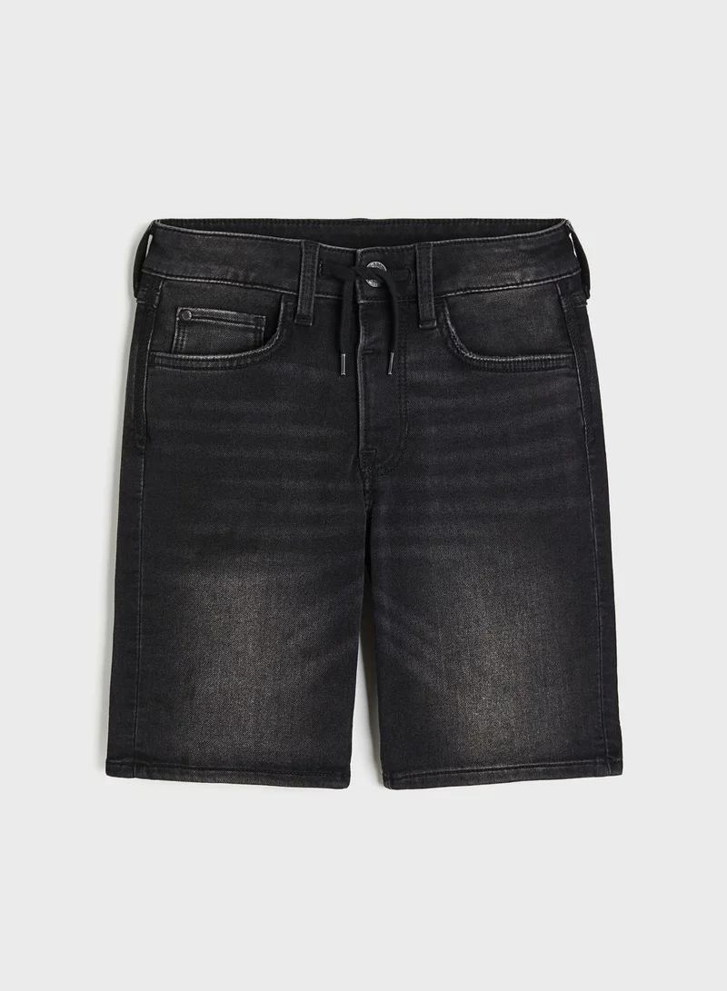 اتش اند ام Kids Denim Slim Shorts