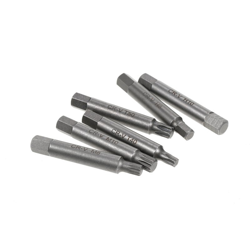 Alternator Pulley Removal Tool 13 Pcs Silver & Black Premium High-Speed Steel - Speed Up Disassembly Installation Alternator Decoupler Tool Set for Alternator Freewheel Pulley Service - Image 4