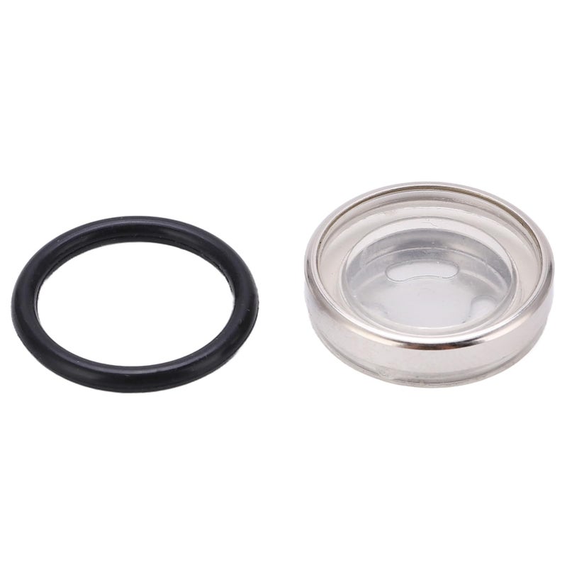 Universal Motorcycle Brake Clutch Master Cylinder Reservoir Sight Glass 18mm - Image 4