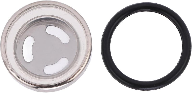Universal Motorcycle Brake Clutch Master Cylinder Reservoir Sight Glass 18mm - Image 1