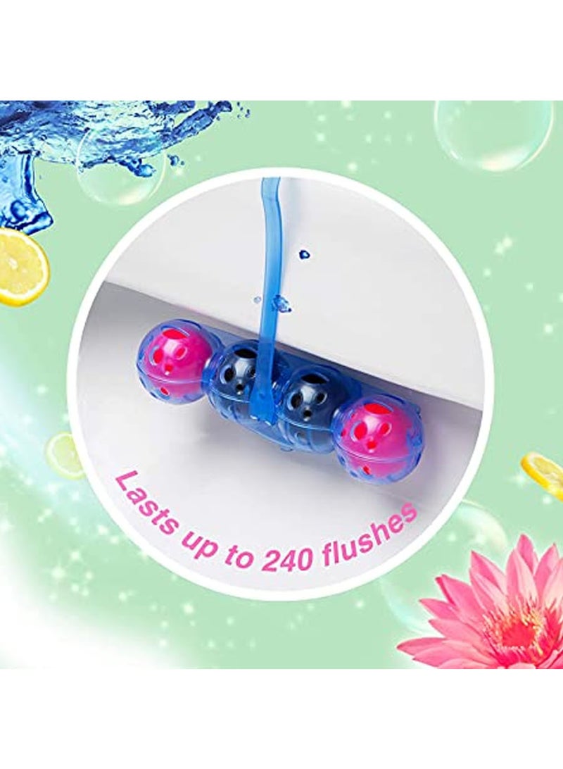 bloo 4 In 1 Power Active Flower Toilet Rim Block 50g - Image 3