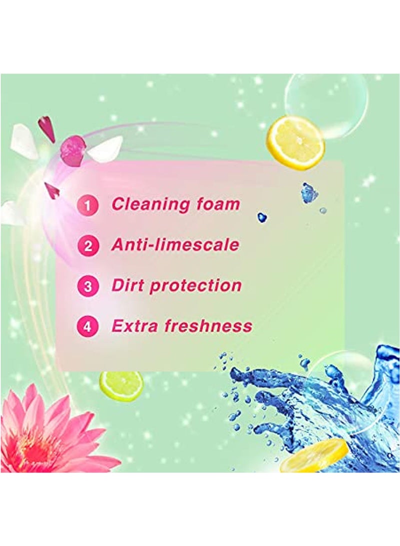 bloo 4 In 1 Power Active Flower Toilet Rim Block 50g - Image 2