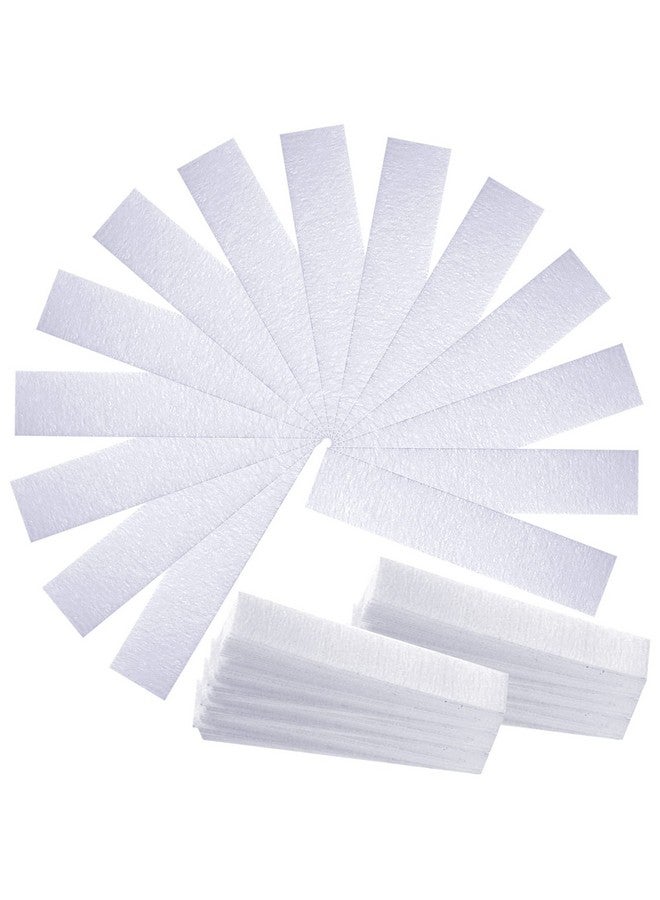 مايتيز 200 قطعة من شرائح الشمع الصغيرة للحواجب لإزالة الشعر من ورق الشمع وشرائط شمع الوجه لإزالة الشعر بالشمع للنساء والفتيات والرجال والحاجب والجسم والأذرع والشفاه 0.4 × 2.4 بوصة أبيض (400 قطعة) - Image 1
