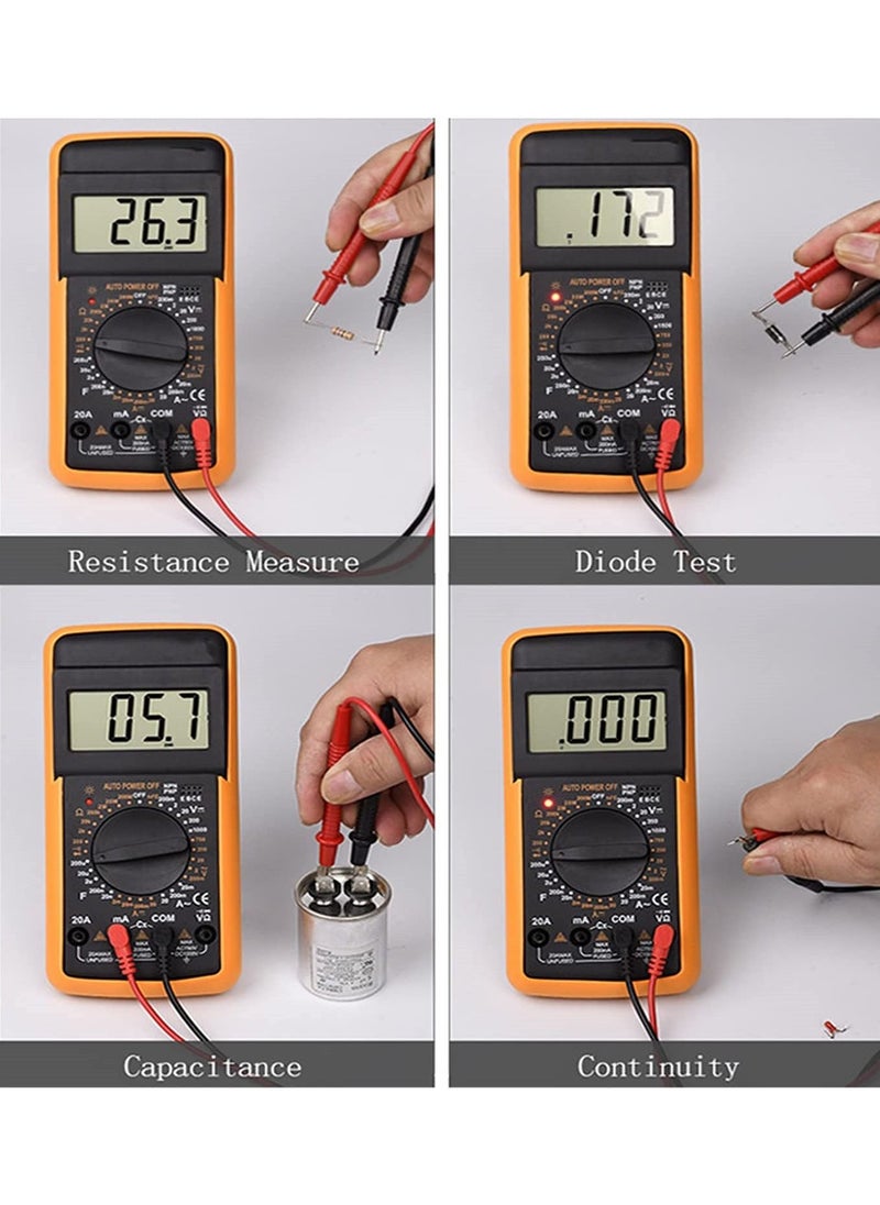 Generic AC/DC Professional Electric Handheld Tester Meter Digital Multimeter  - Image 3