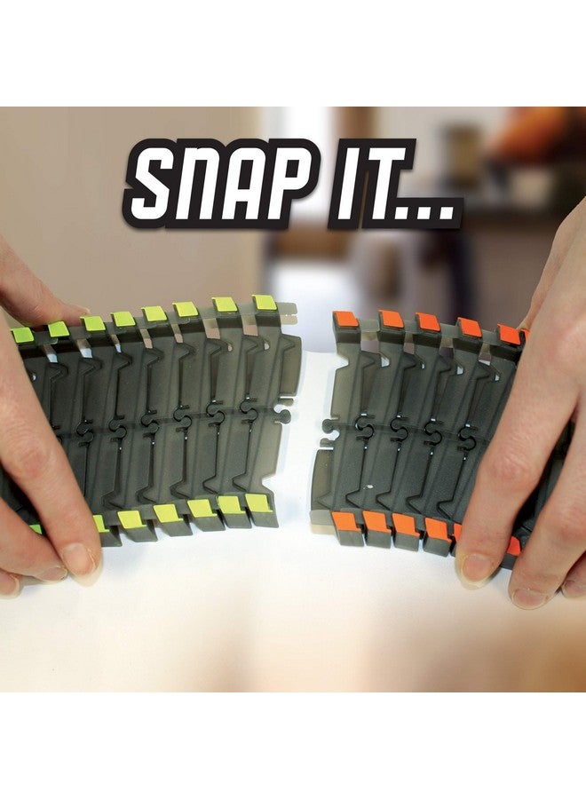 Ontel Magic Tracks Rocket Racers Remote Controlled Race Car Vs Pace Car Track Set (Mtrr-Mc4/2) - Image 4