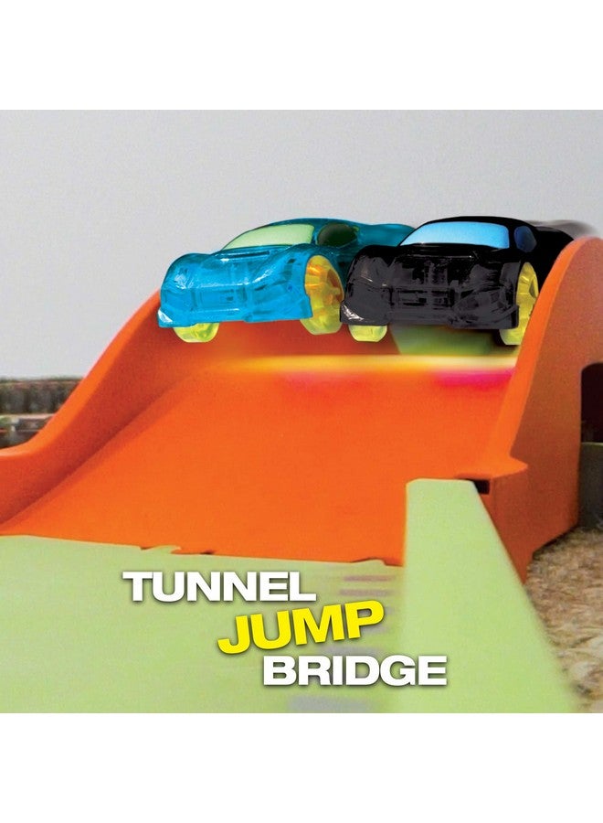 Ontel Magic Tracks Rocket Racers Remote Controlled Race Car Vs Pace Car Track Set (Mtrr-Mc4/2) - Image 2