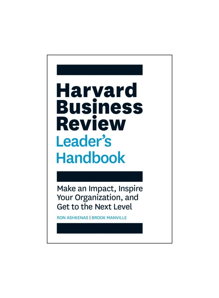 Harvard Business Review Leader's Handbook 