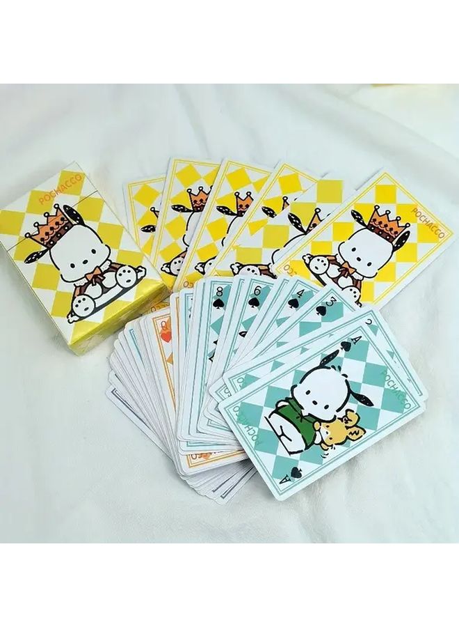 Hello Kitty Playing Cards Pacha Dog Cute Party Game Paper Material - Image 4