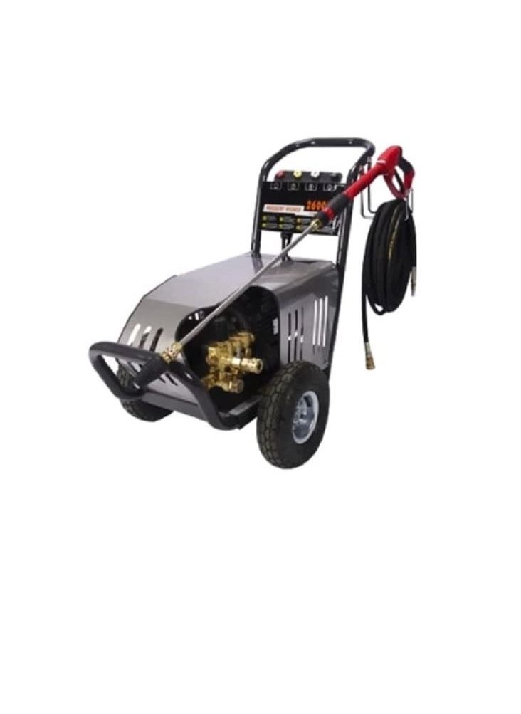 LUTIAN - 220V LUTIAN 3.7KW Single Phase 2600PSI Electric High Pressure Washer Car Washing Machine 15M26-3.7S2 - Image 1