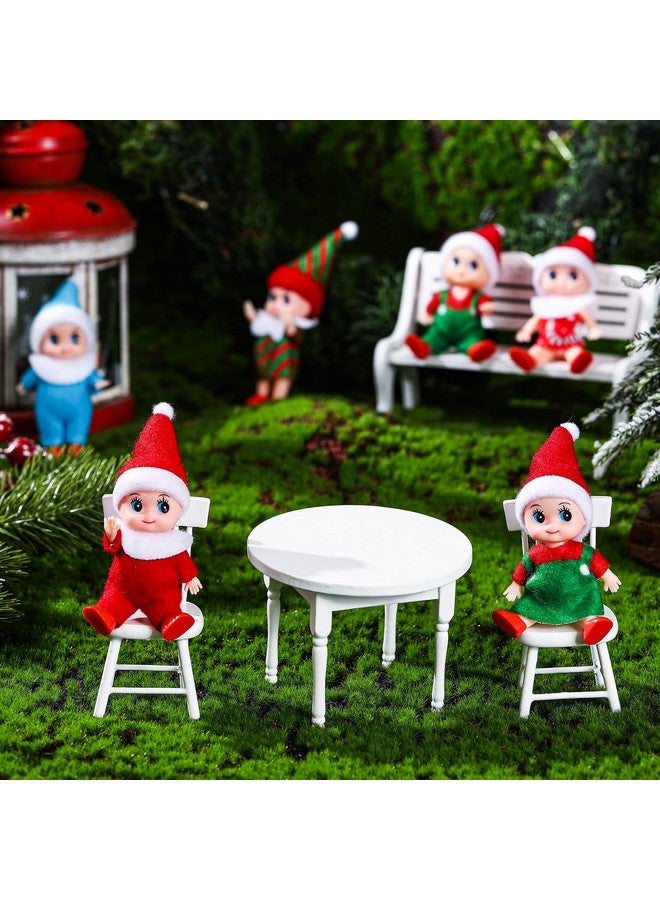 Leitee Tiny Elf Doll Mini Elves Cute Plush Elf Toy Miniature Elf Decoration New Year Stuffed Stocking (24 Pcs) - Image 5