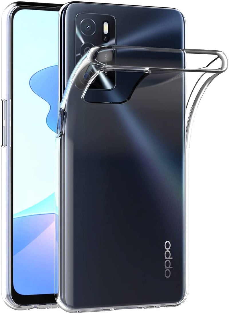 MaiJin Case for Oppo A16 Oppo A16s Oppo A53s 5G Oppo A54 4G Oppo A55 4G Oppo A55 5G 652 inch Soft TPU Rubber Gel Bumper Transparent Back Cover - Image 2