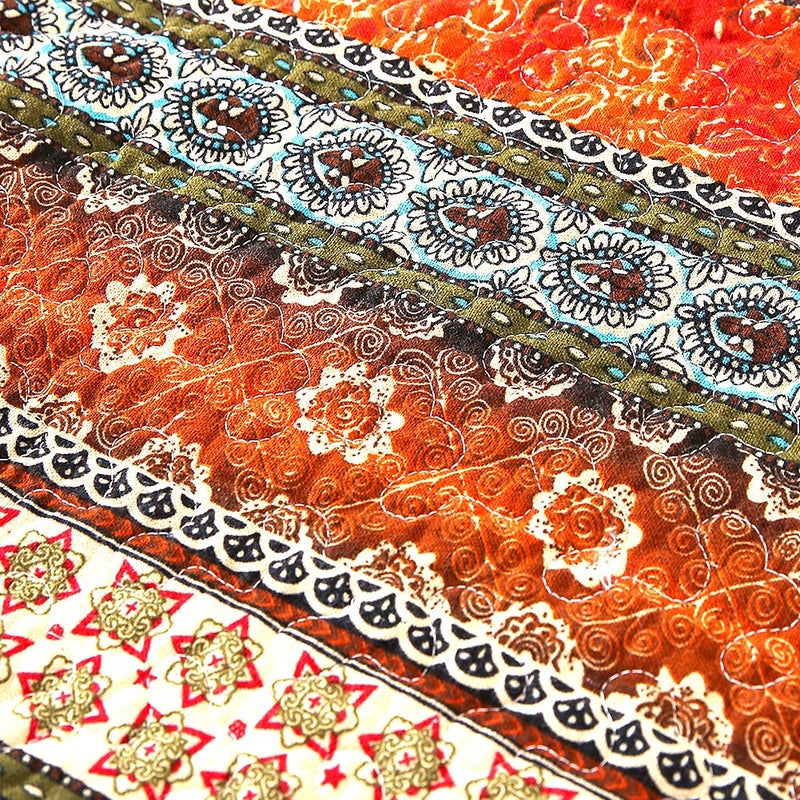 Newlake مخطط مخطط على الطراز الكلاسيكي أغطية وسادة رمي القطن (2 قطعة 18x18 بوصة) - Image 4