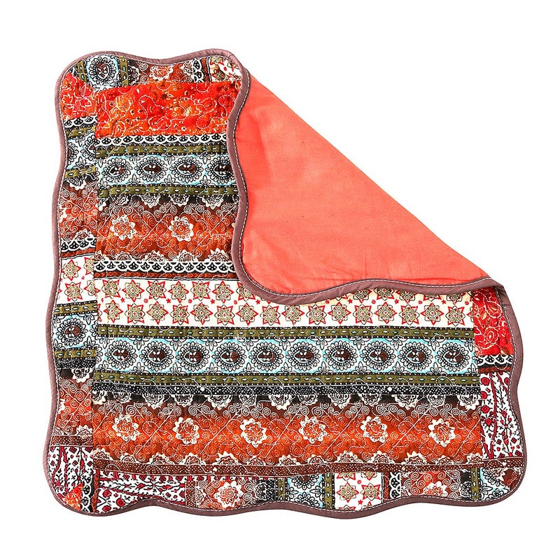 Newlake مخطط مخطط على الطراز الكلاسيكي أغطية وسادة رمي القطن (2 قطعة 18x18 بوصة) - Image 3