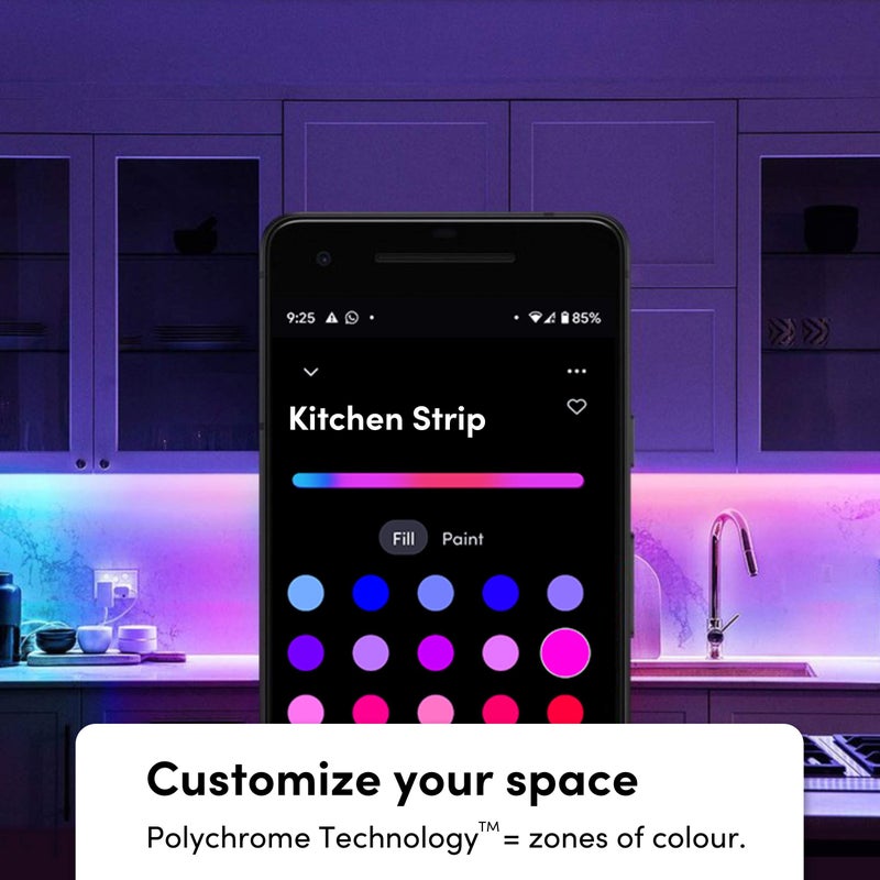 LIFX Lightstrip 40" Extension Only (no Controller or Supply Included), Wi-Fi Smart LED Light Strip, Full Color with Polychrome Technology™. - Image 2