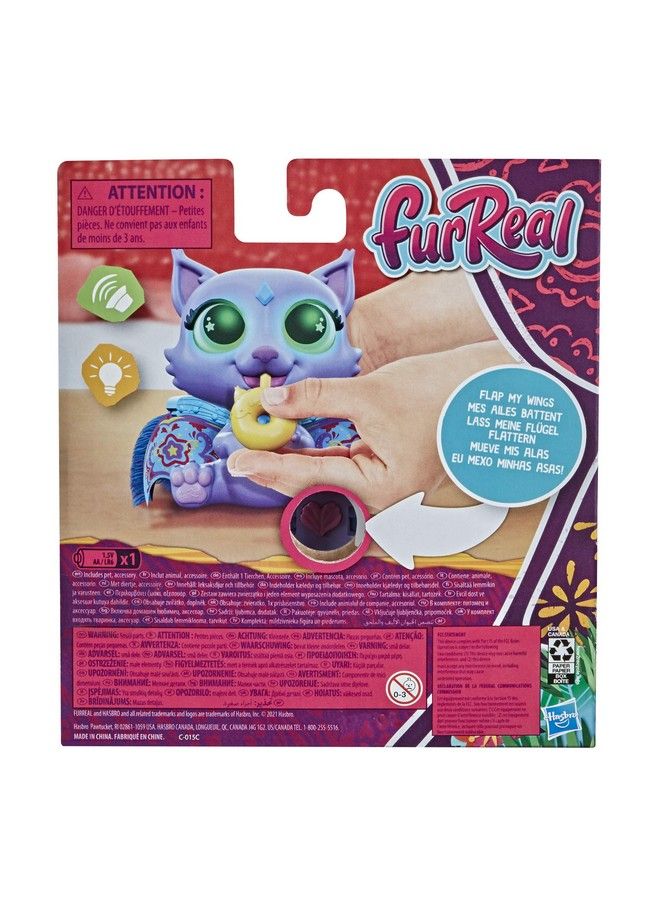 FurReal لعبة تغذية تفاعلية فليتر القطط مع تغيير الألوان والأضواء والأصوات للأعمار من 4 سنوات وما فوق - Image 5