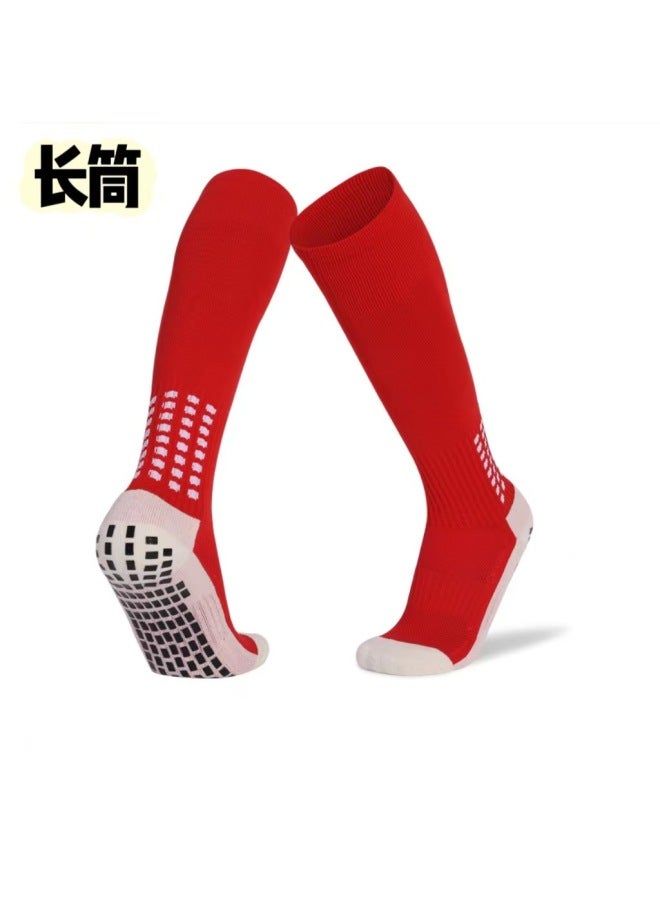 Long Football Socks, Mid-tube Adult Men's And Women's Non-slip Professional Sports Towel Bottom Thickeneded Sweat-absorbent Kidsren's Socks