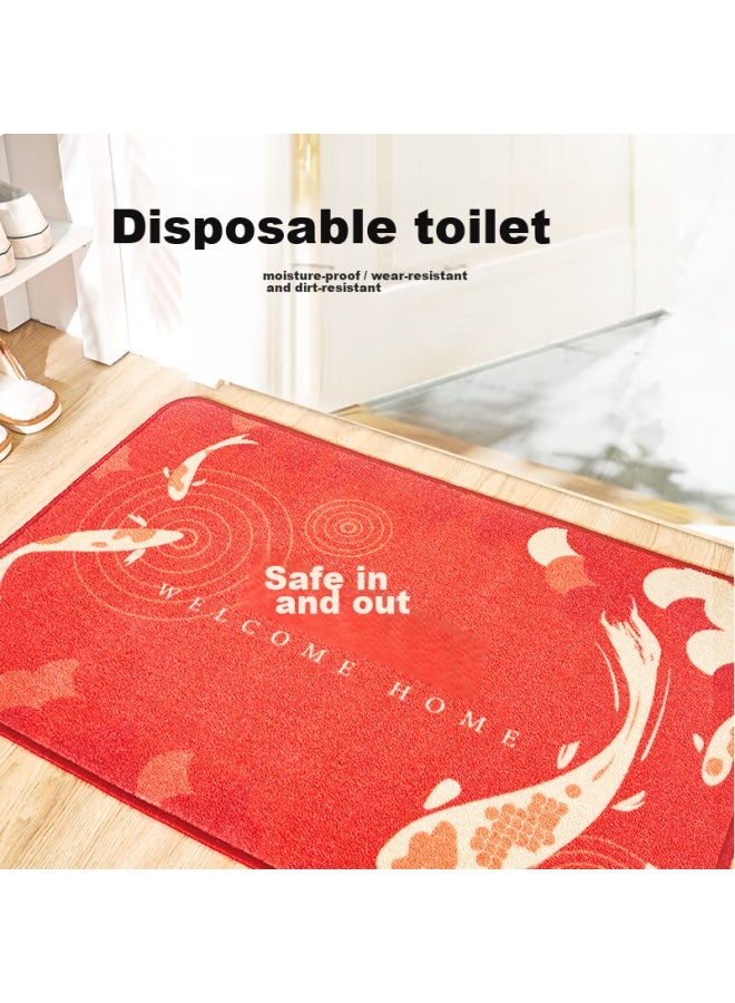 JD.com Jd Jingzao, Safe Entry And Nylon Floor Mat, Absorbent, Non-slip, Dust-removing Mat, For Home Entrance, Foyer, Foot Mat, Door Mat, 60*90cm - Image 3