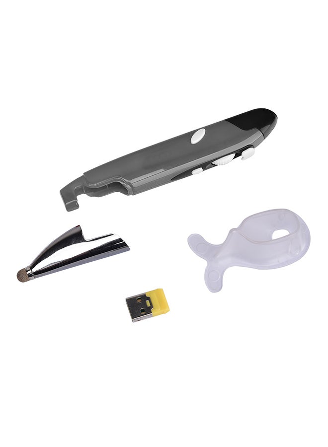 PR-06 2.4Ghz Wireless Optical Touch-pen Mouse Silver/Grey - Image 3