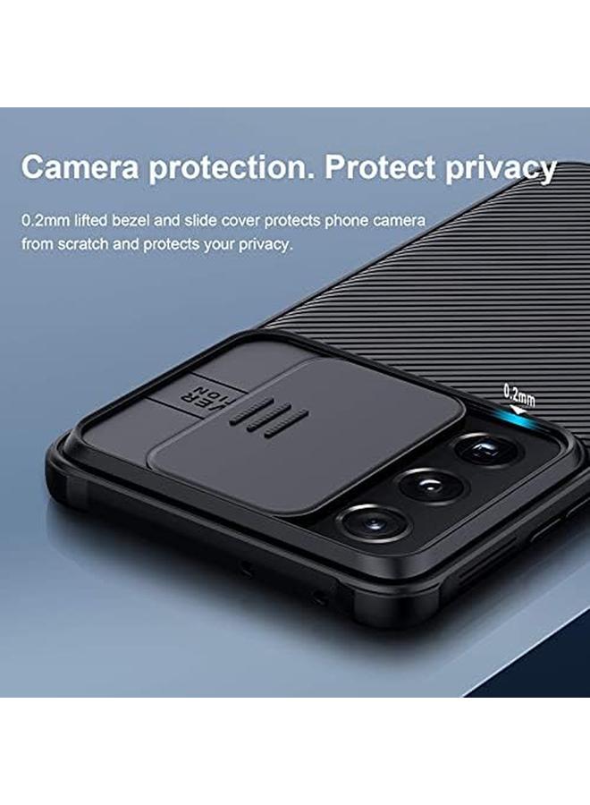 Nillkin S21 Ultra Phone Case 2021 For Samsung Galaxy S21 Ultra Case Camshield Pro Case With Slide Camera Cover Slim Protective Case For Samsung S21 Ultra 5G Case 6.8 Inch Black - Image 3