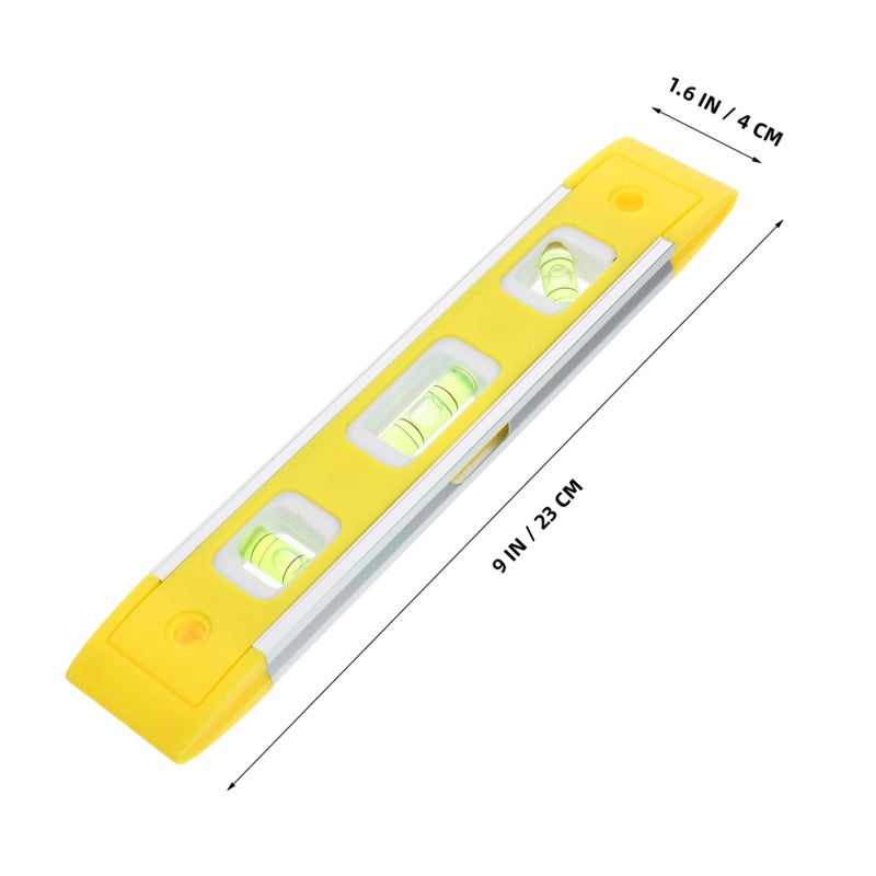 Magnetic Base Leveling Tool Multi Function Bubble Level Ruler for Home Renovation DIY Projects - Image 4
