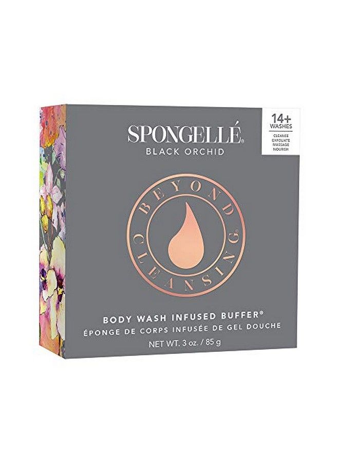 spongelle Black Orchid Body Wash Infused Buffer - Image 1