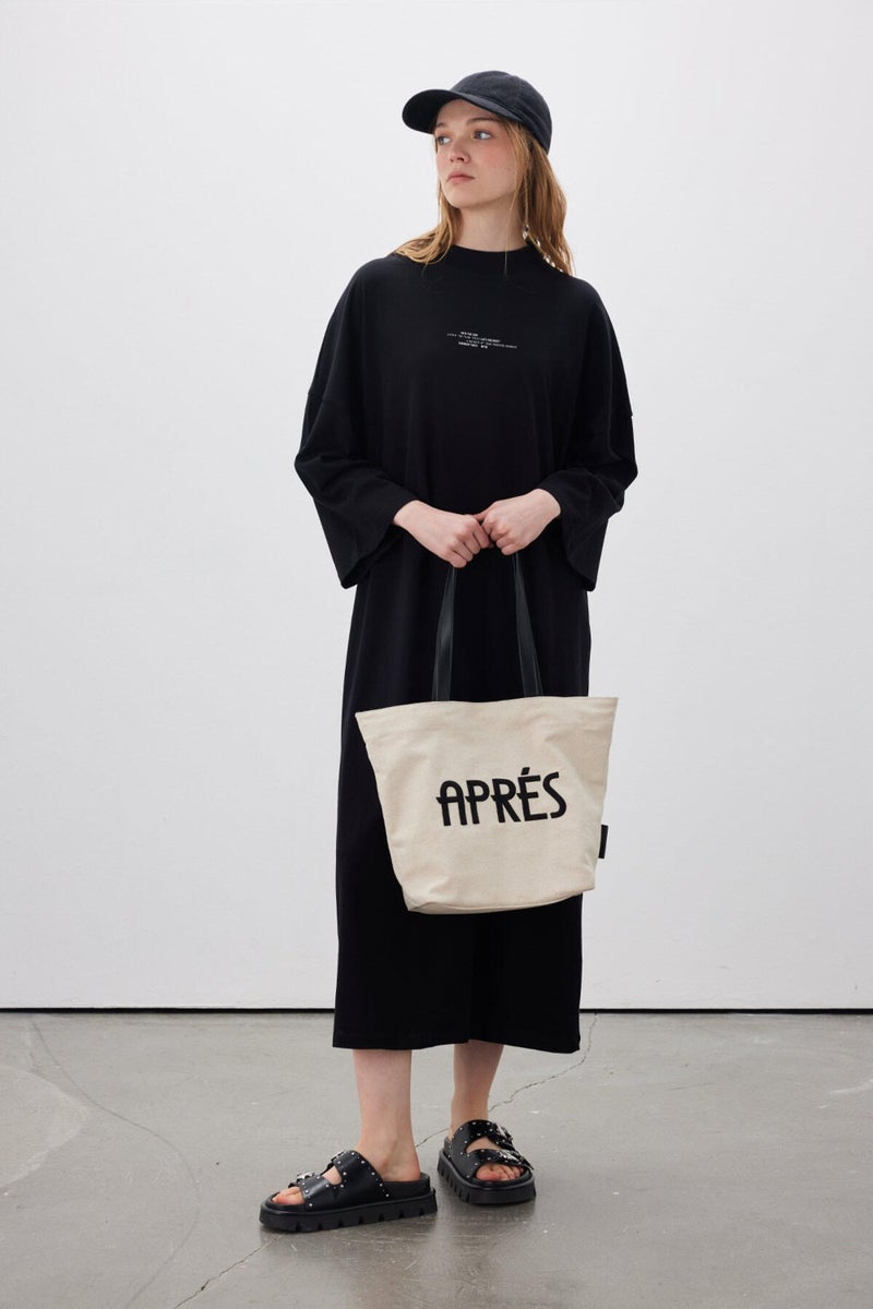 Manuka Black Relaxed Dress  - Image 2