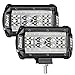 Niking Auto LED Pods 2Pcs 5 168W Quad Row LED Light Bar Spot Flood Combo Beam Off Road Cubes Driving Fog Lamps for Trucks ATV UTV SUV Tractor Boat Marine - Image 2